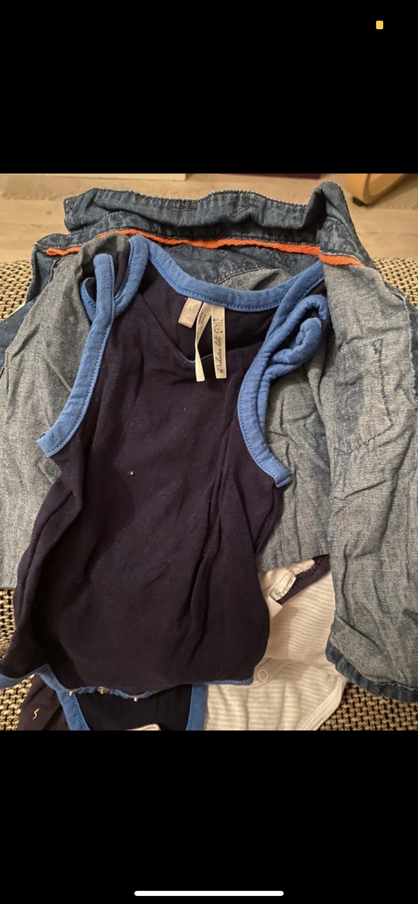 Chemise body 1mois