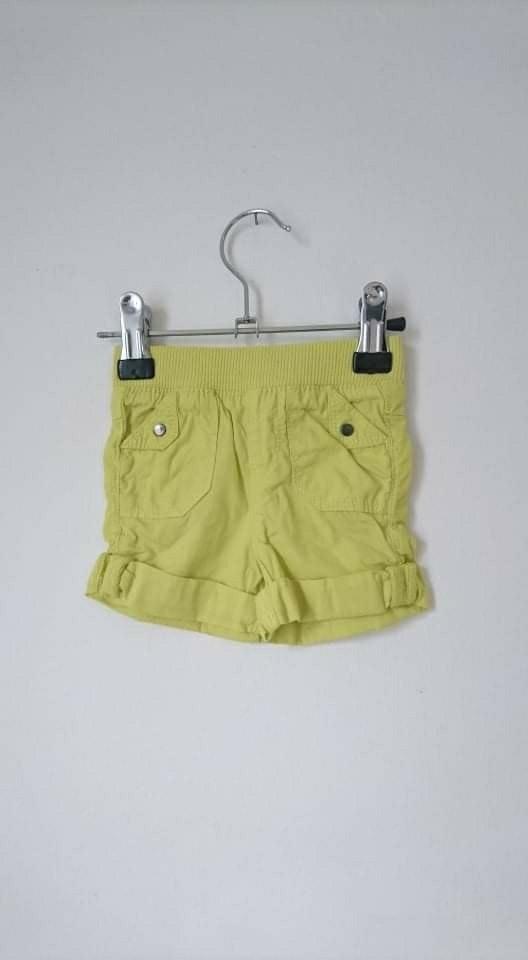 Short jaune kiabi 1 mois