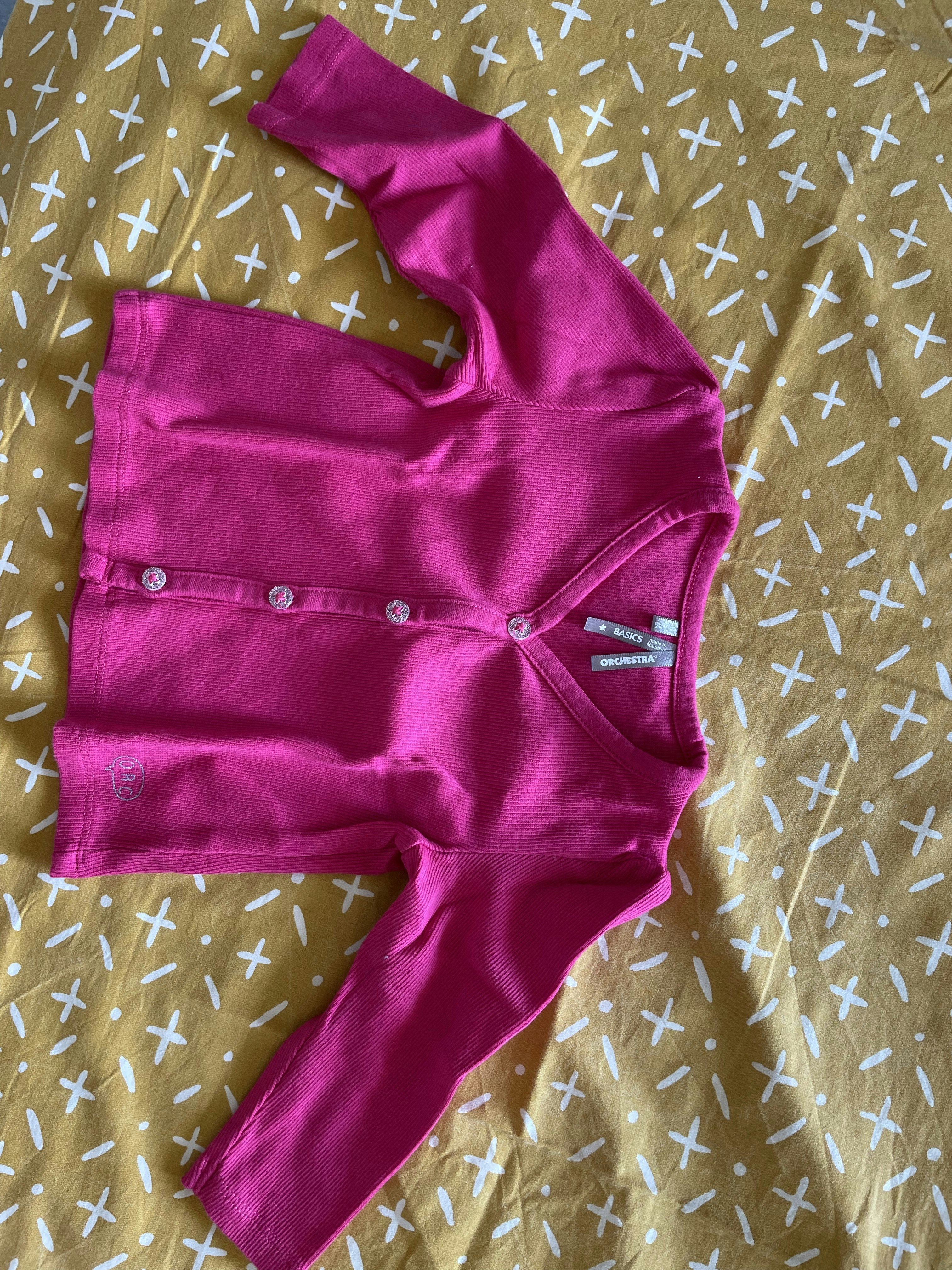 Gilet pour le printemps bébé fille