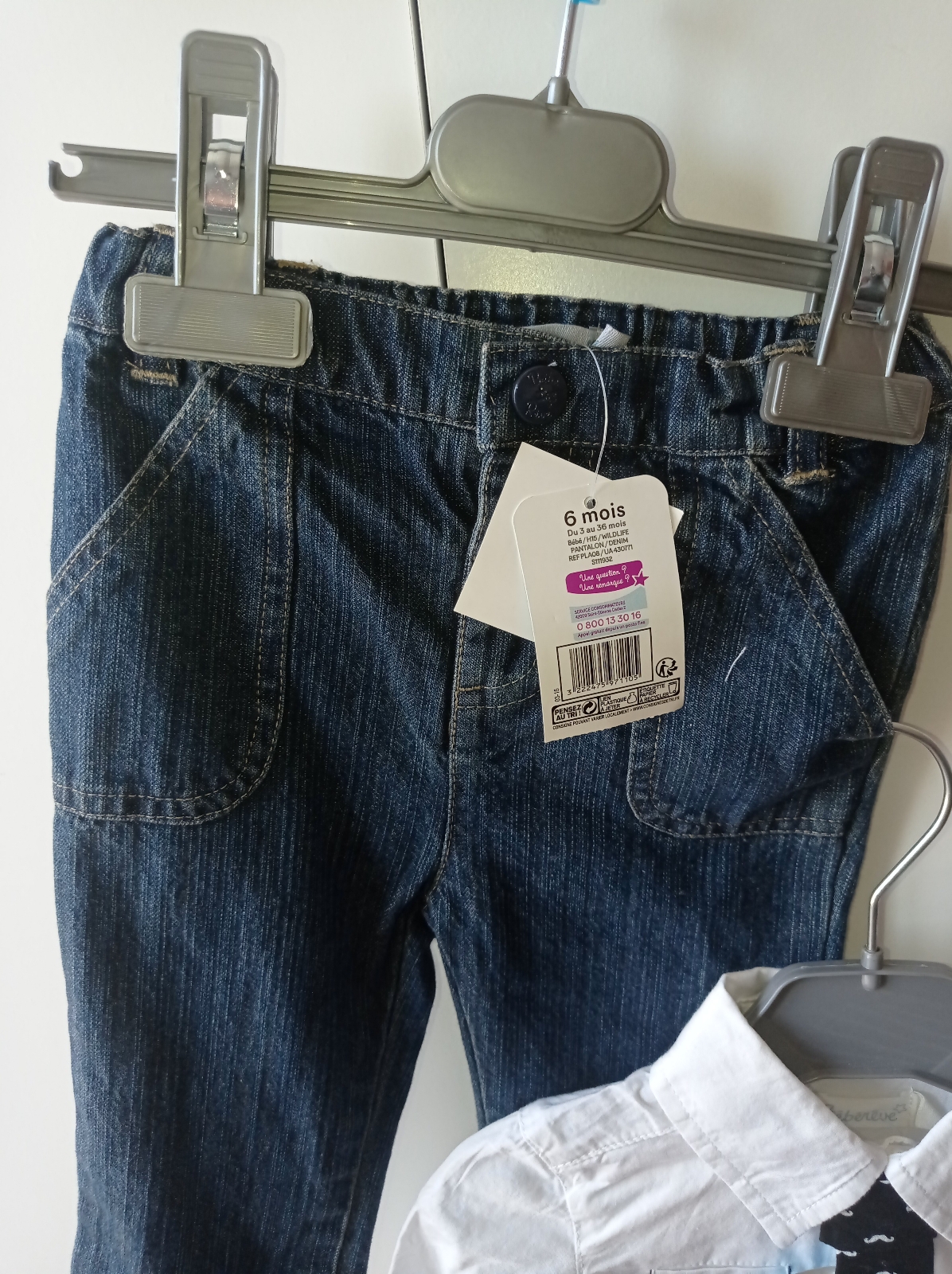 Jeans avec chemise - photo numéro 3