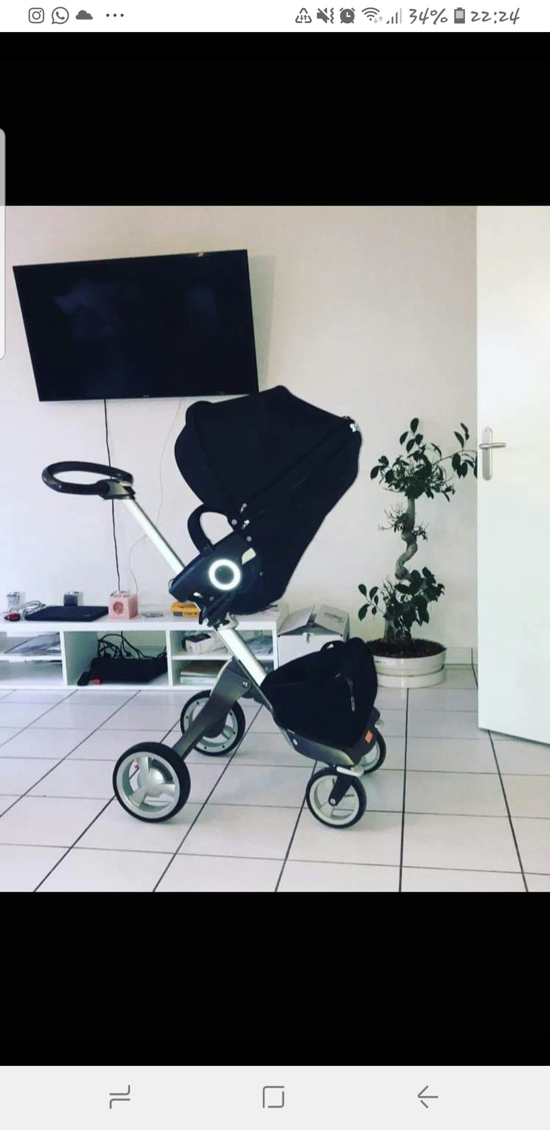 Poussette stokke bébé