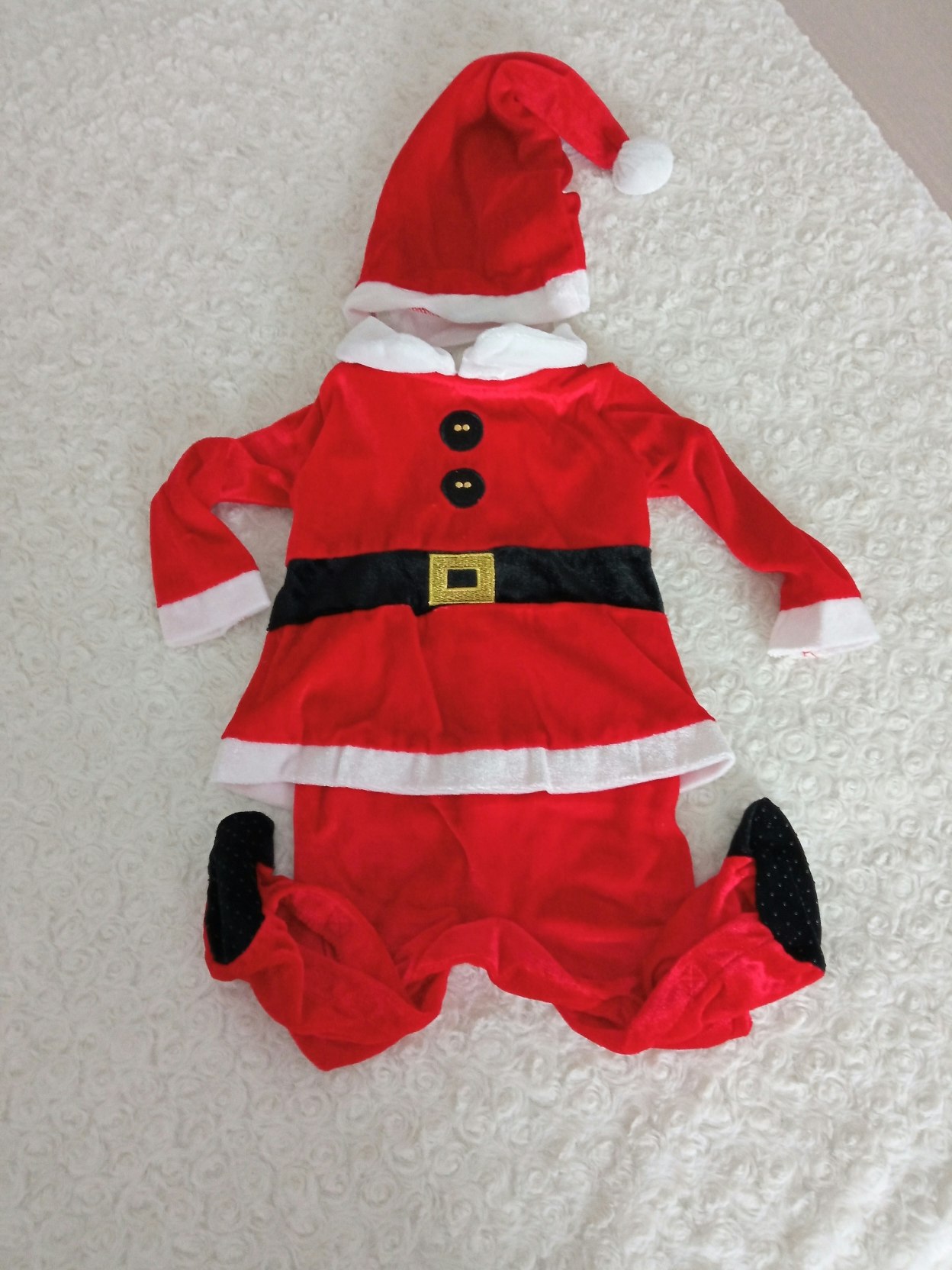 Tenue pere Noël 3//6 mois