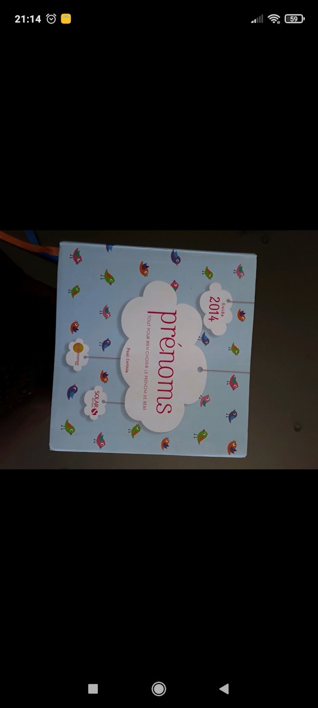 Livre Prenom 14 Beebs Achat Vente Bebe Enfant