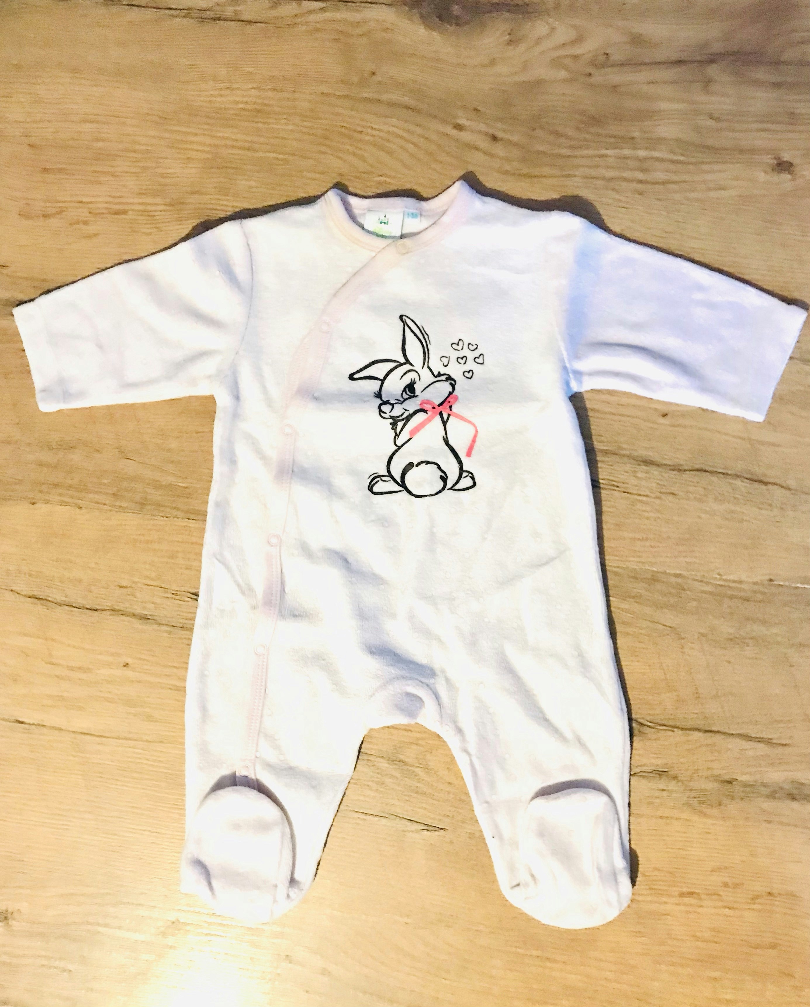 Grenouillère Rose Disney Baby Panpan Taille 1-3 Mois