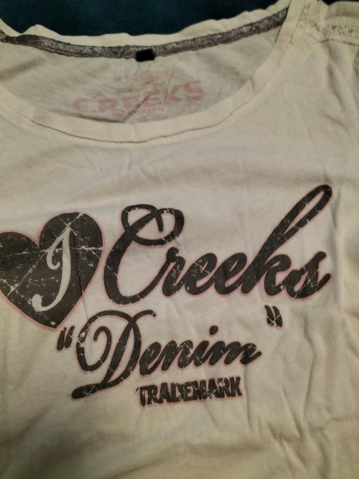 Tee shirt manches longues CREEKS taille 10 ans - photo numéro 2