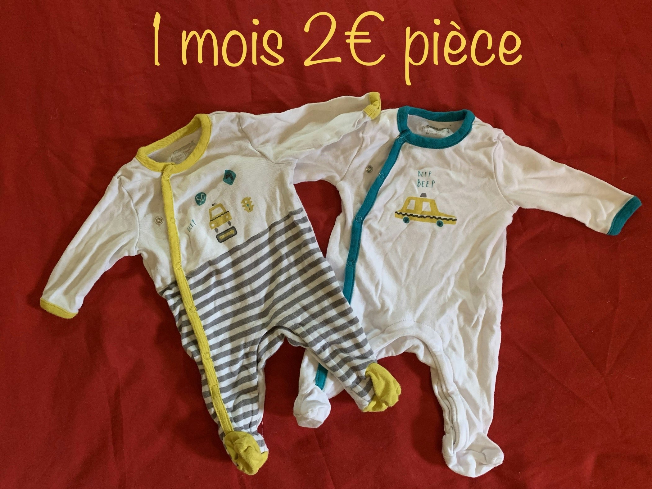 Pyjama 1 mois