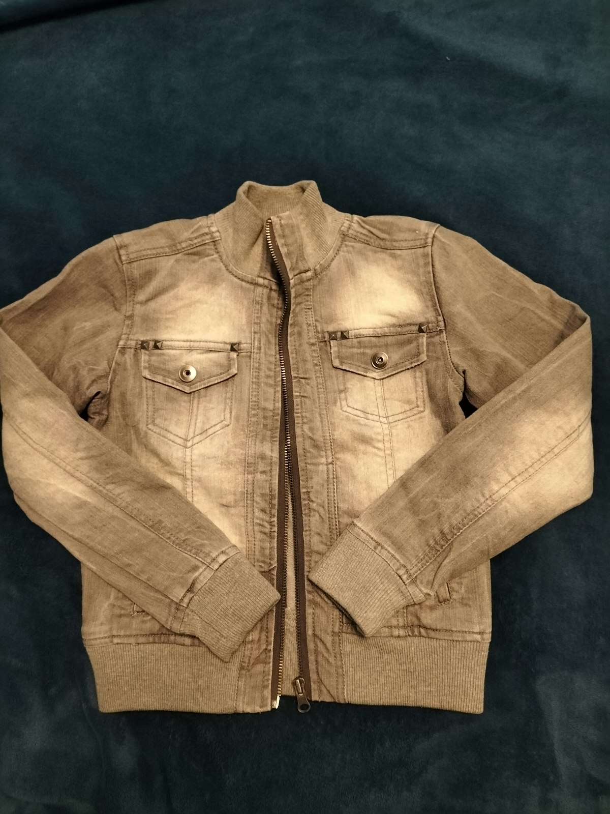 Veste en jean taille 10 ans