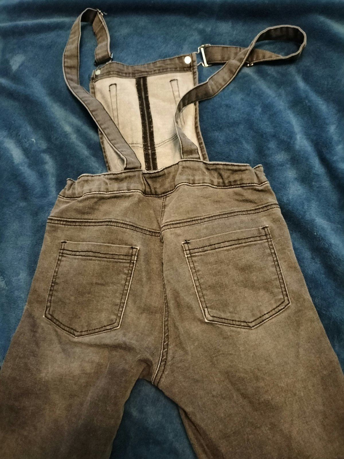 Combinaison en jean GEMO taille 10 ans - photo numéro 3