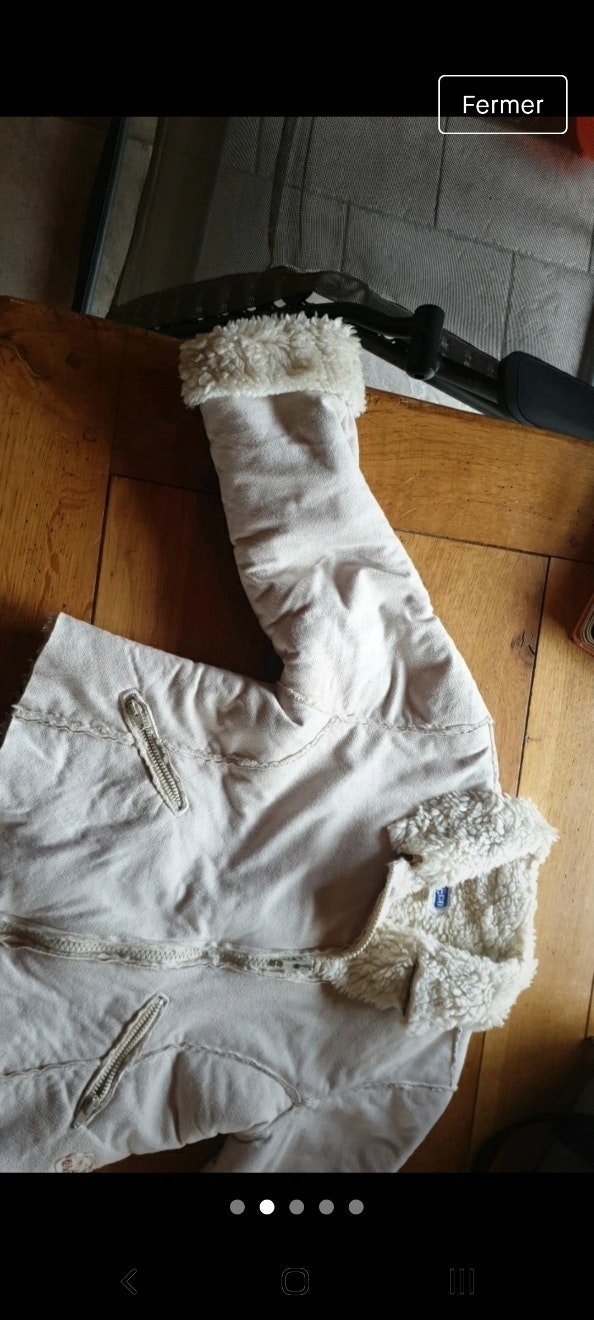Veste beige - photo numéro 3