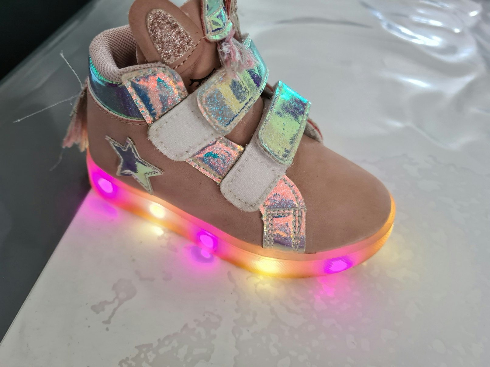 Chaussure lumière licorne - photo numéro 2