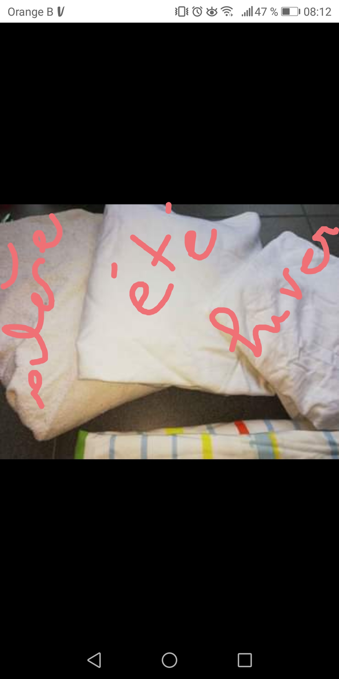 Draps pour matelas