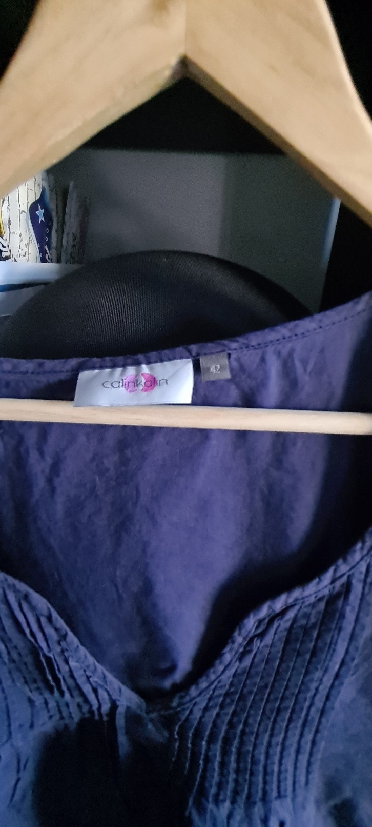 Blouse bleue marine - photo numéro 2