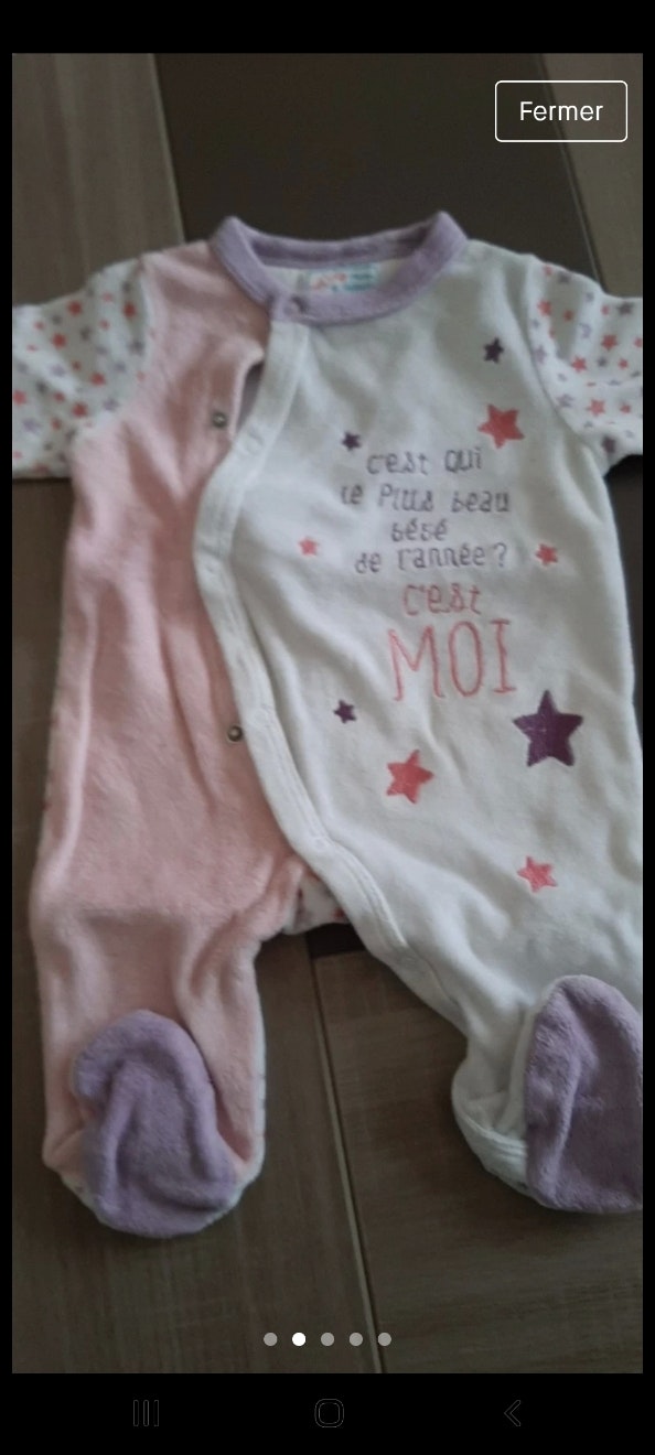 4 pyjamas 1 mois - photo numéro 2