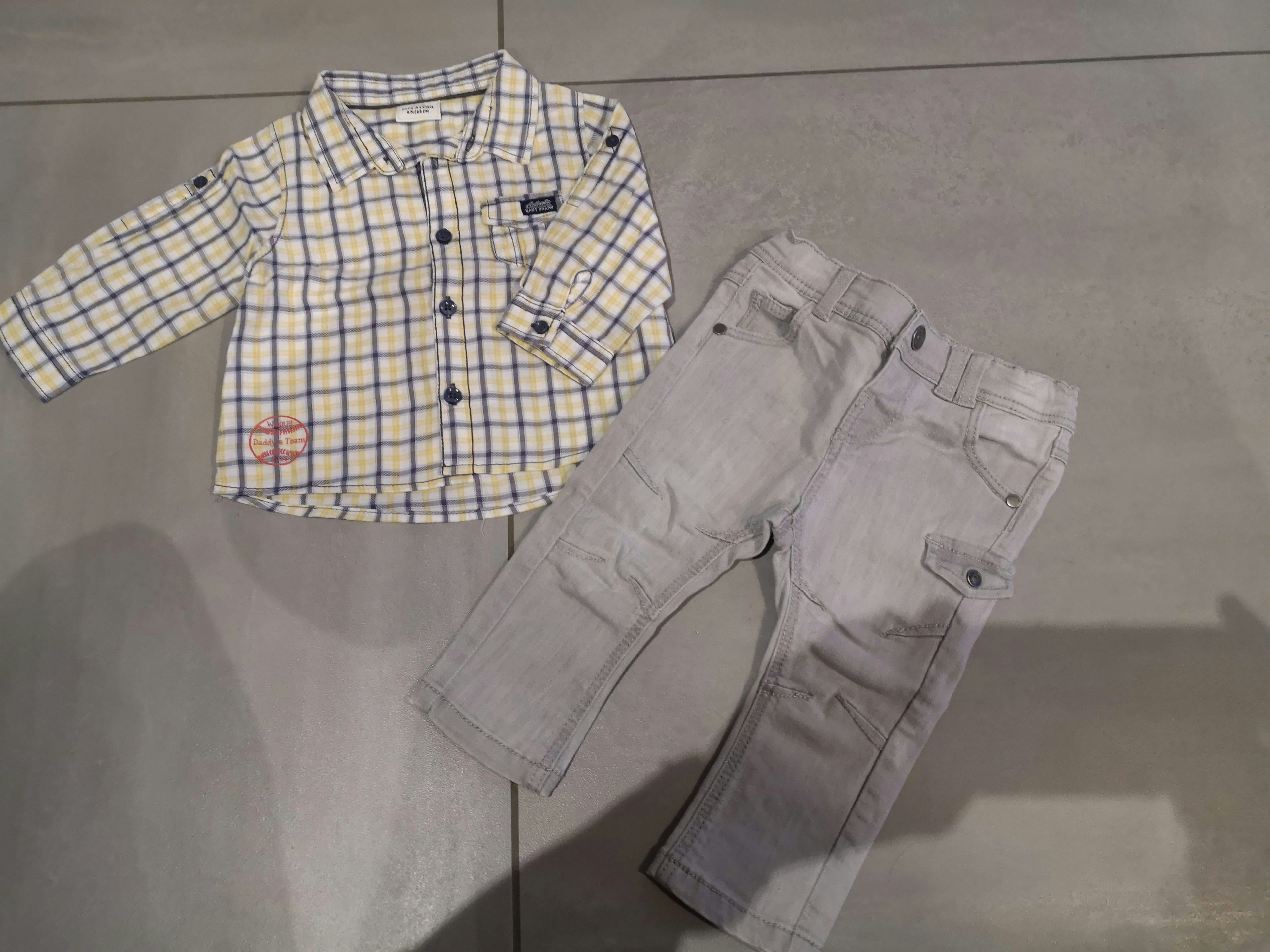 Chemise et jeans Tape à l'œil 6 mois