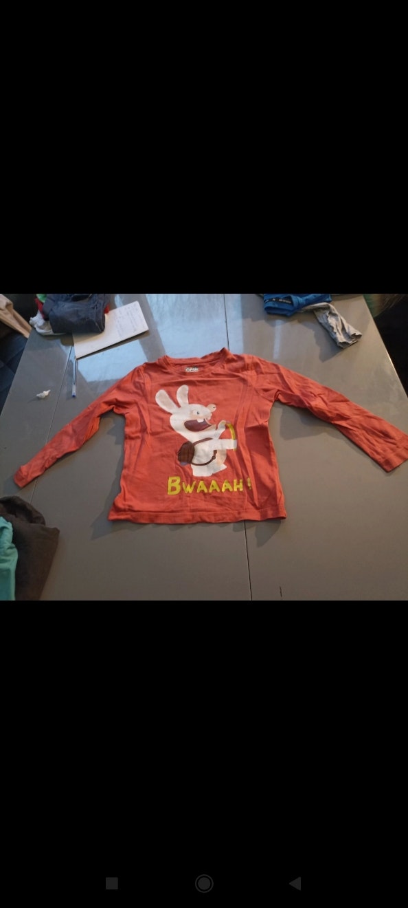 Lot de 2 t shirt manches longues