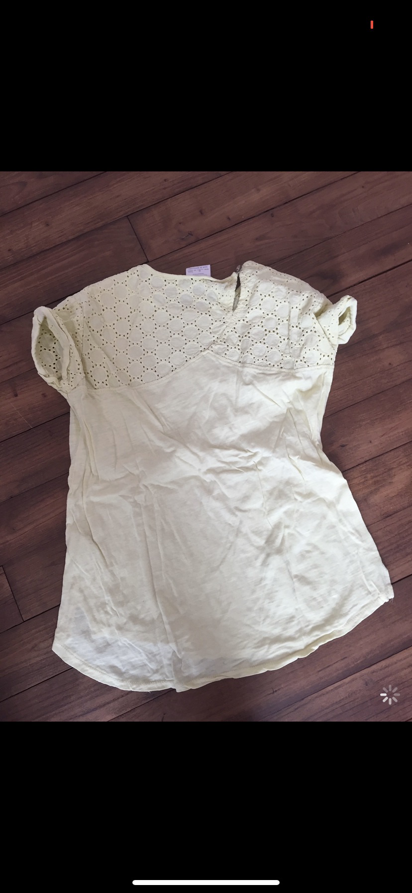 Tee shirt jaune Zara - photo numéro 3