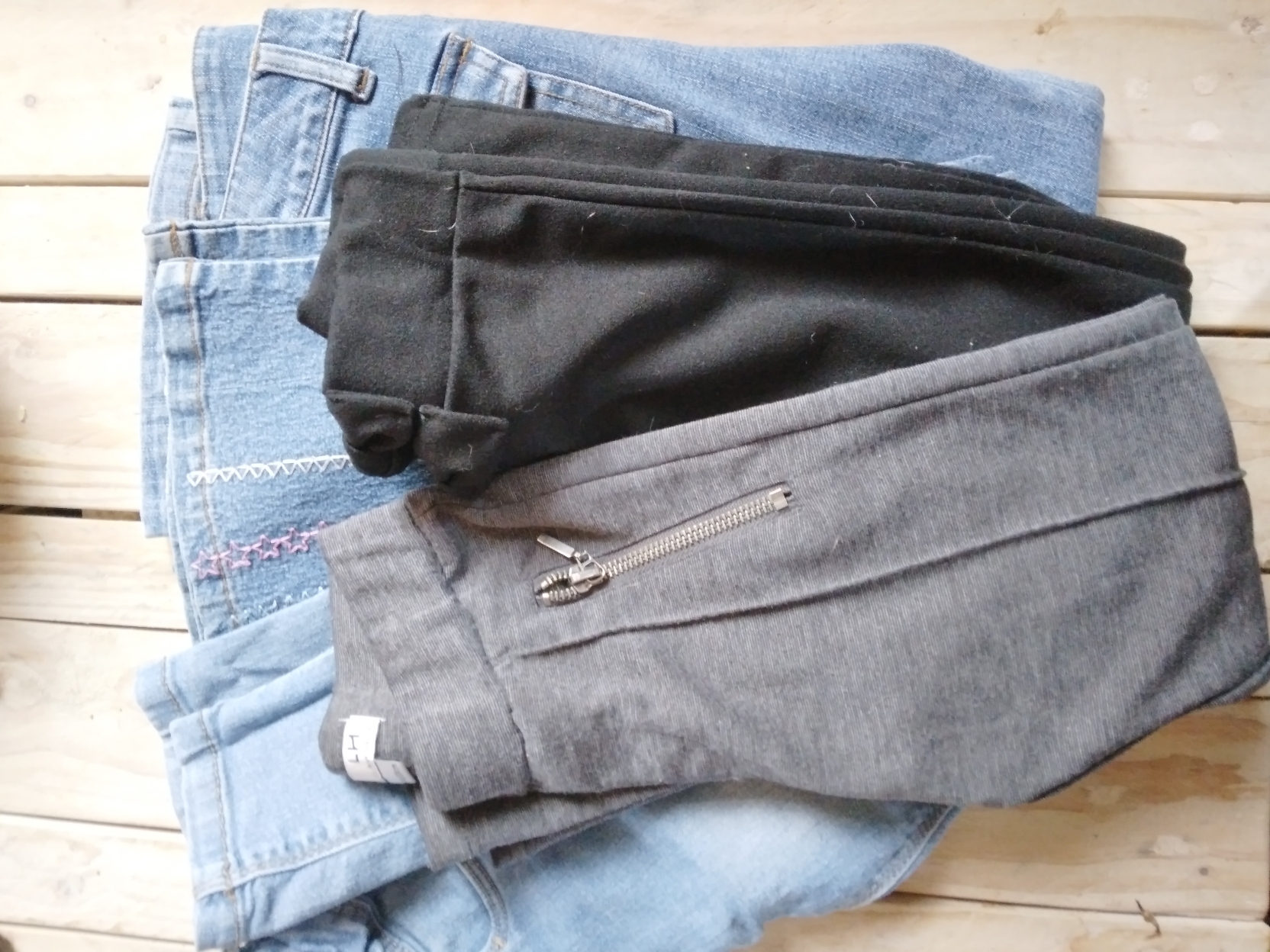 Lot pantalons fille