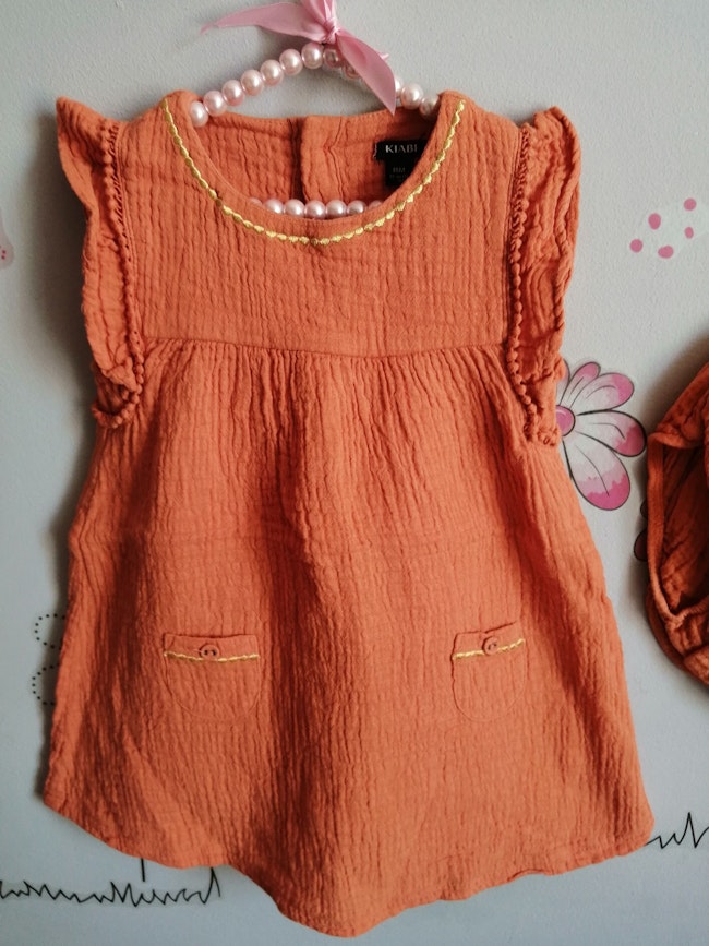 Ensemble Robe Et Bloomer Bebe Fille 18 Mois Beebs Achat Vente Bebe Enfant