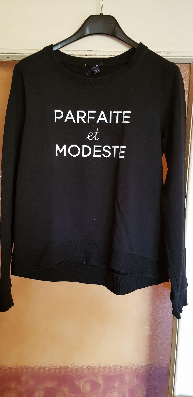 Sweat "Parfaite et Modeste"