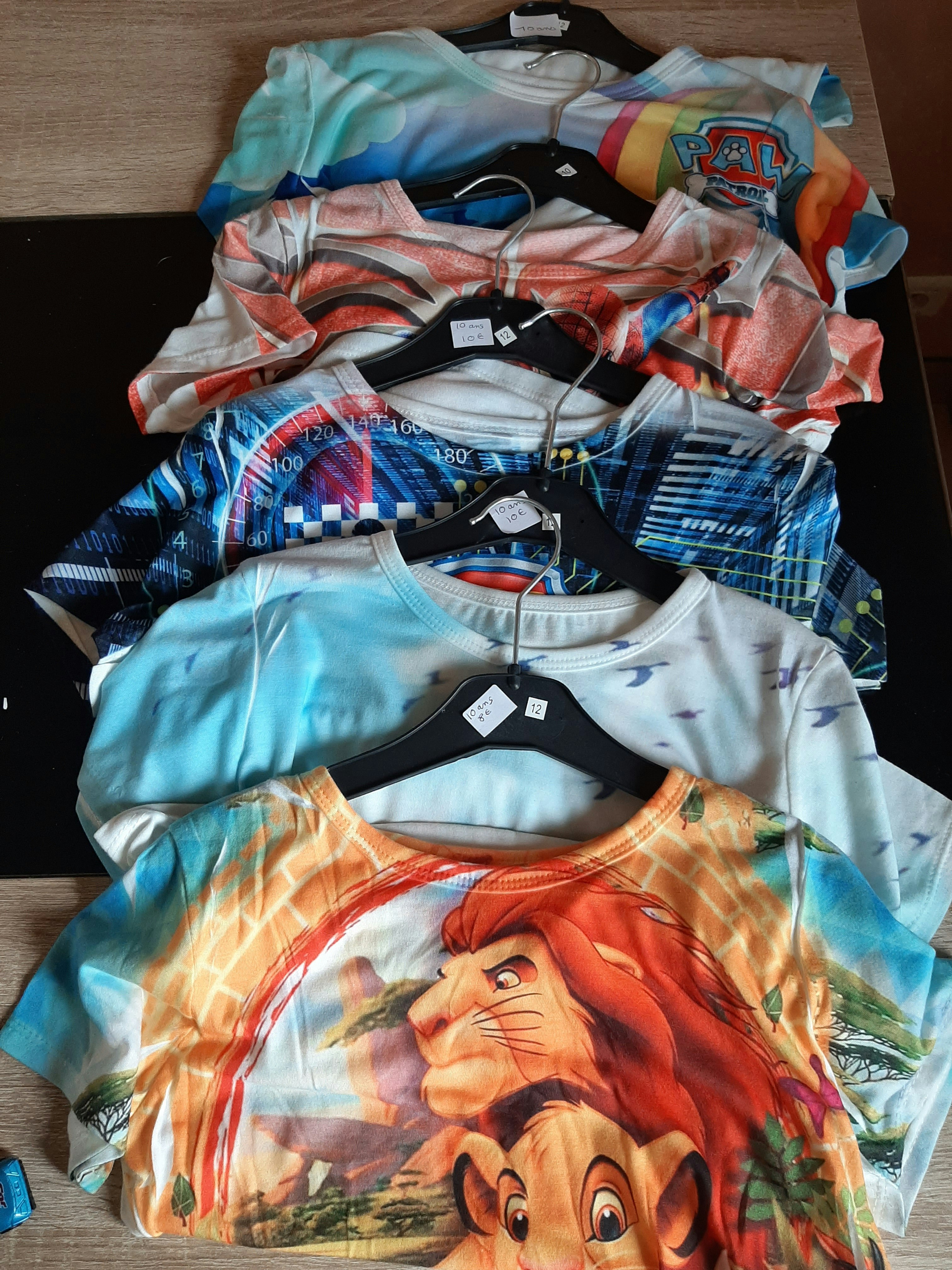 Lots de vêtements 10ans