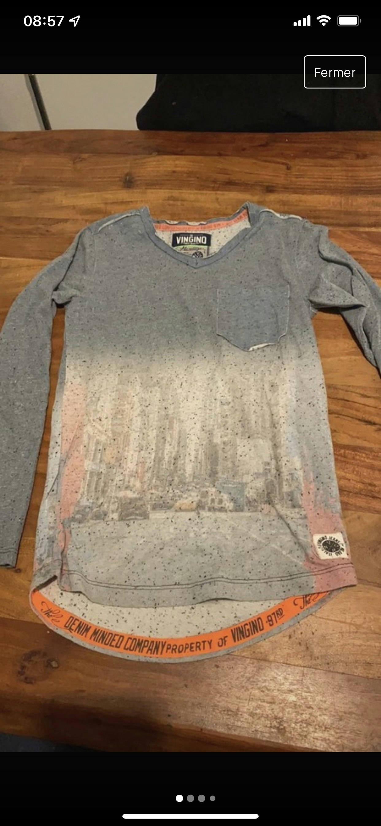 Tee shirt longue manches