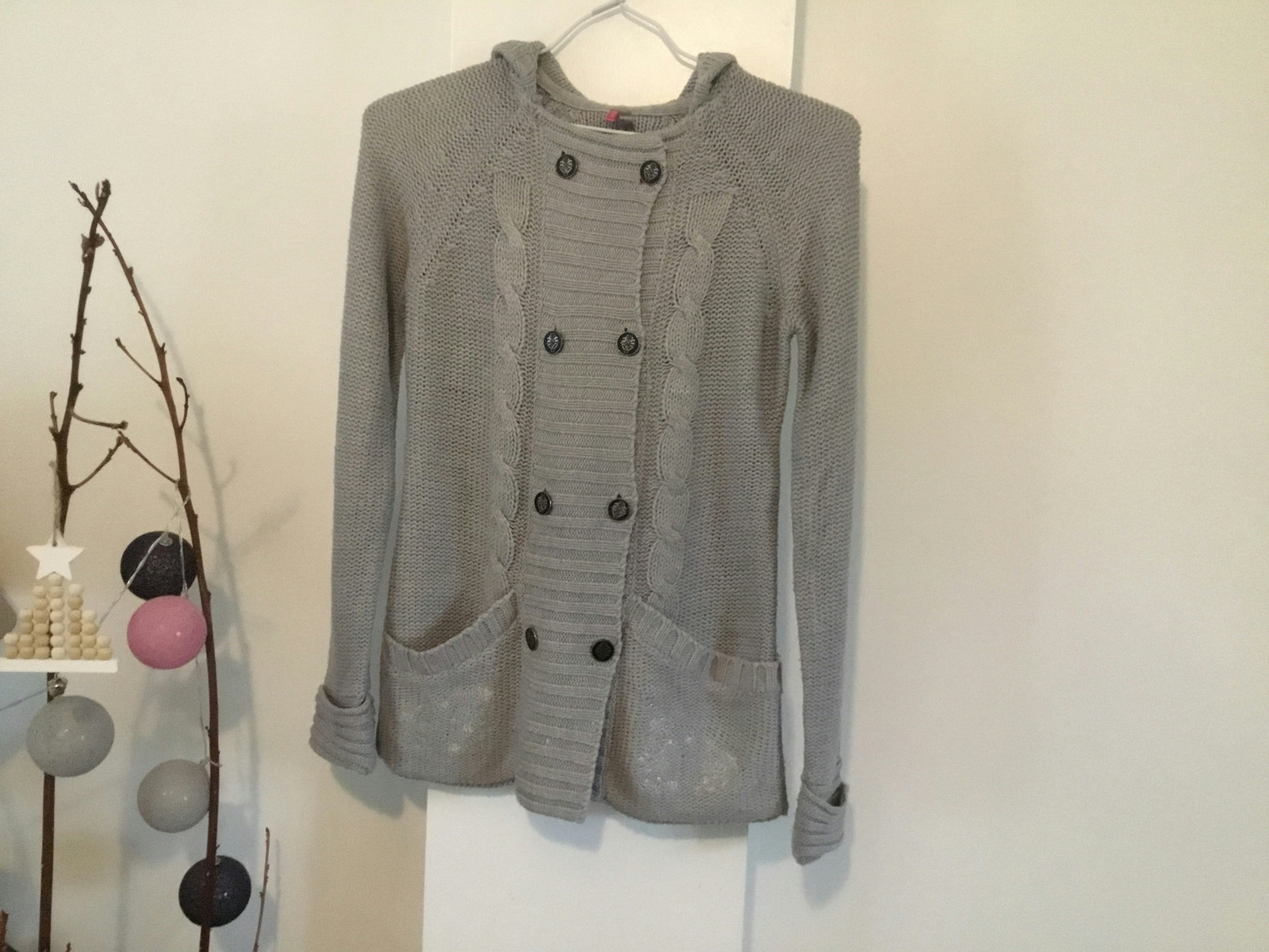 Gilet à capuche gris 10 ans Orchestra