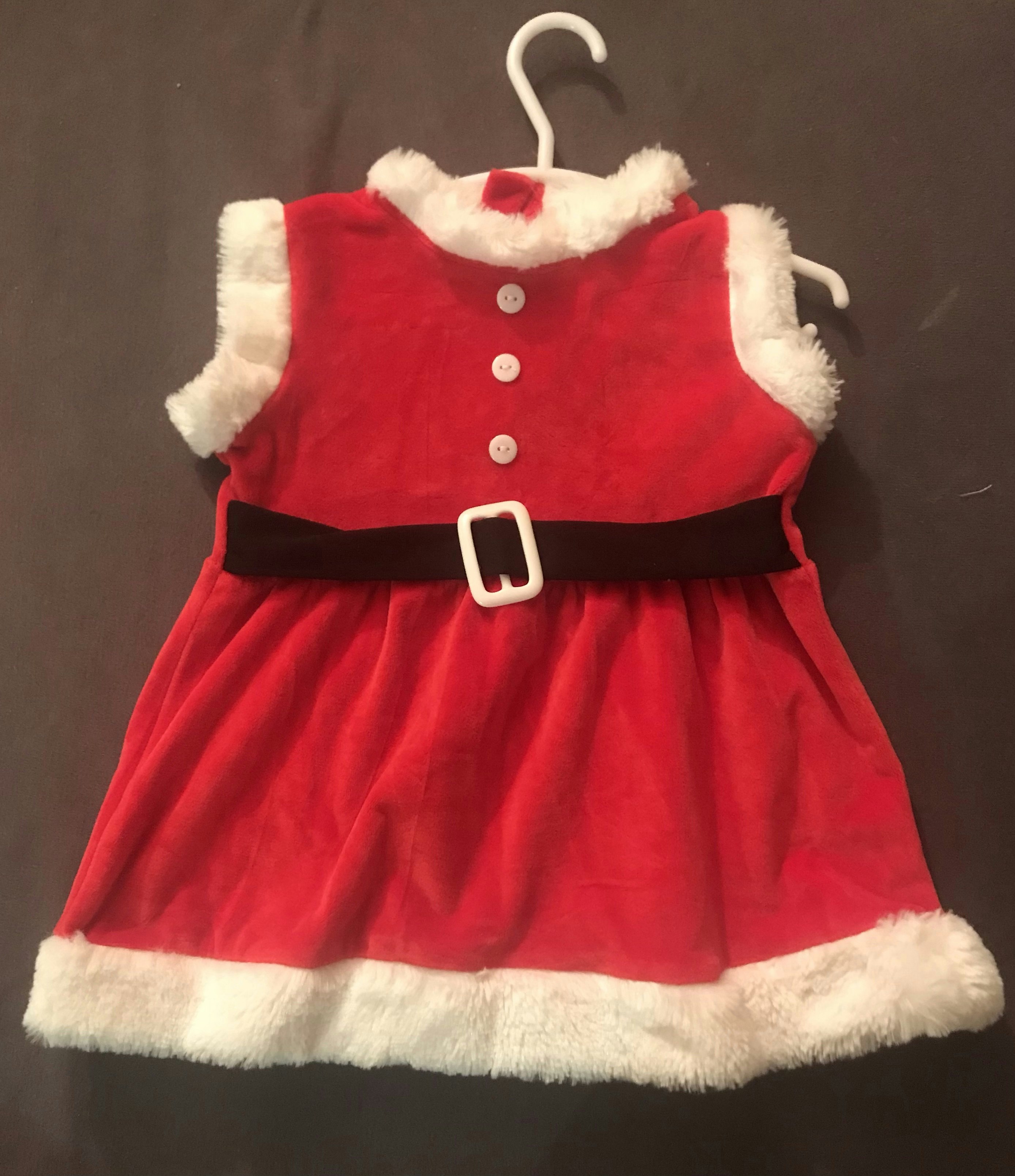 Robe de noel 12-18mois