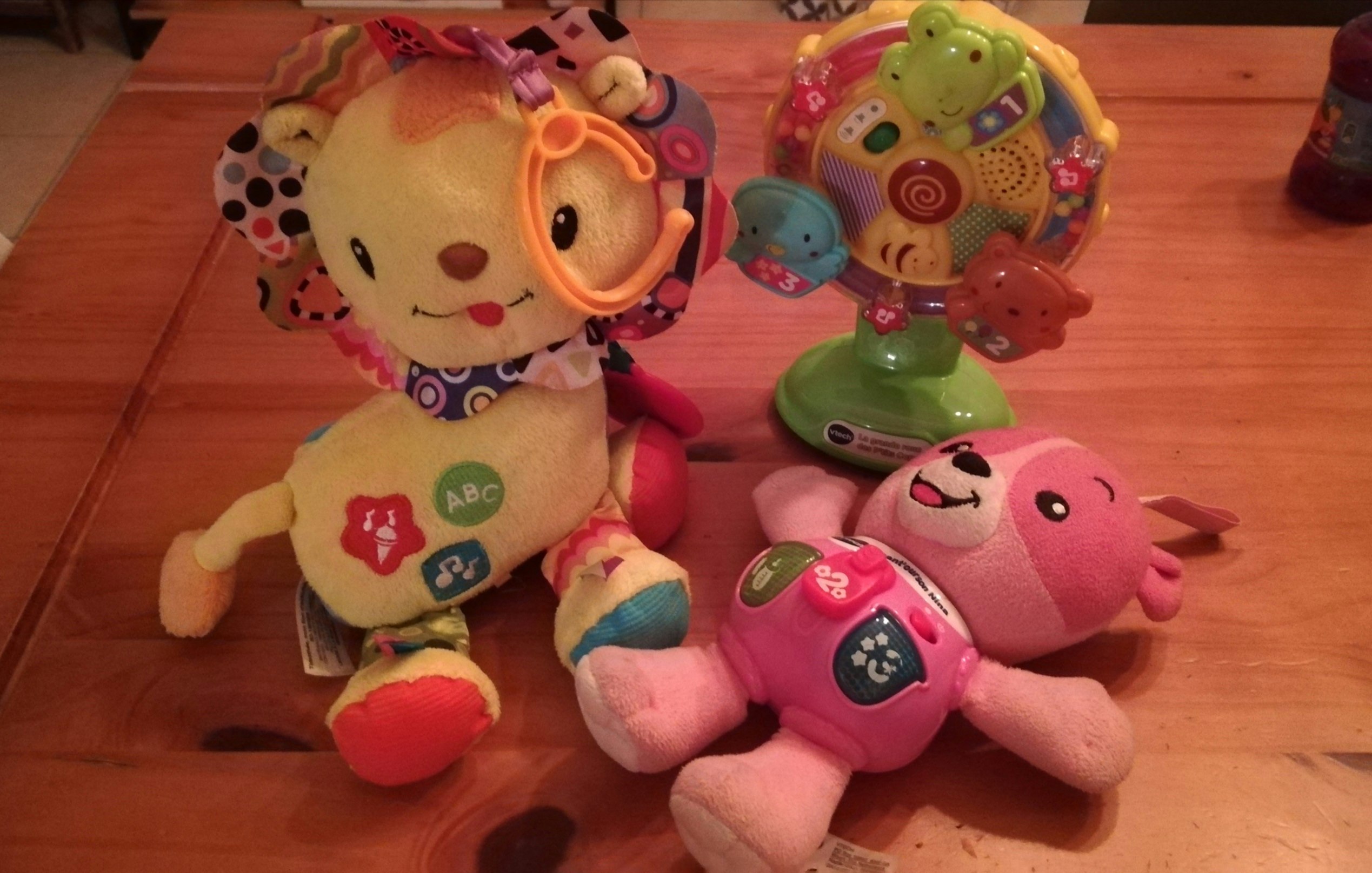 3 Jeux d'éveil vtech