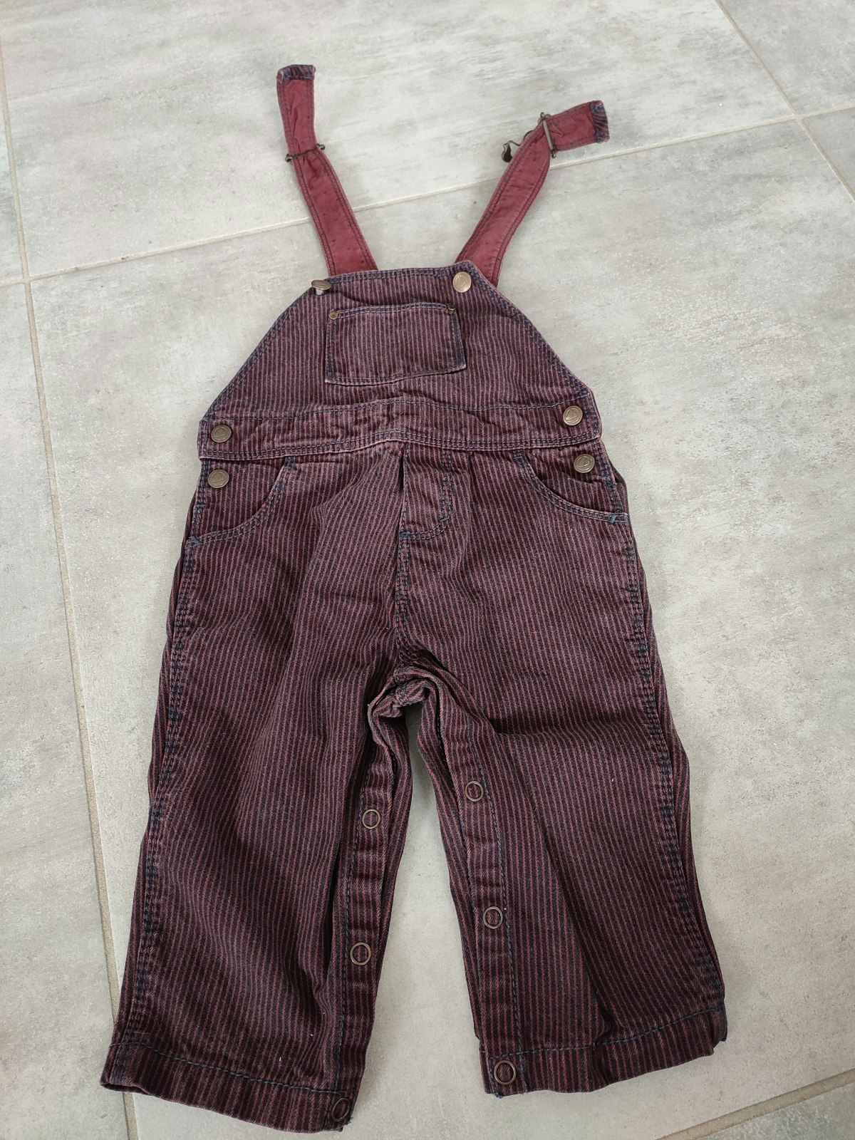 Salopette petit bateau