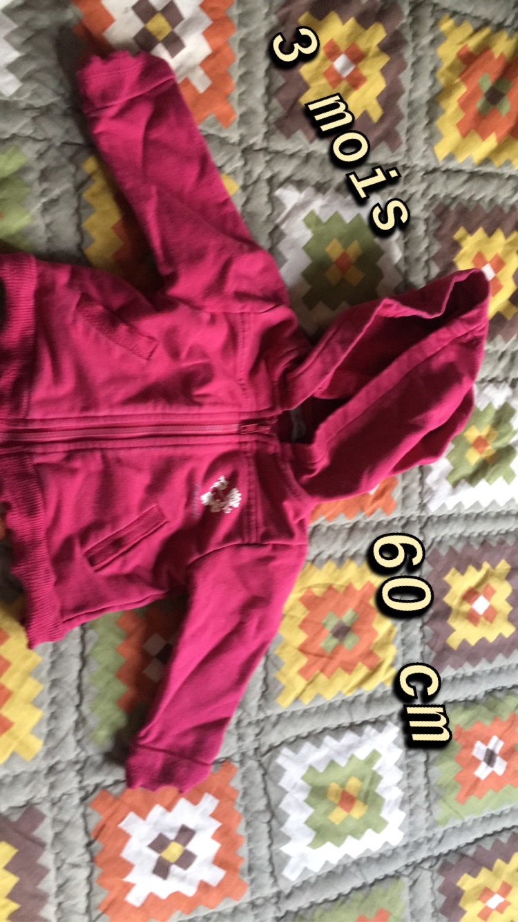 Veste à capuche