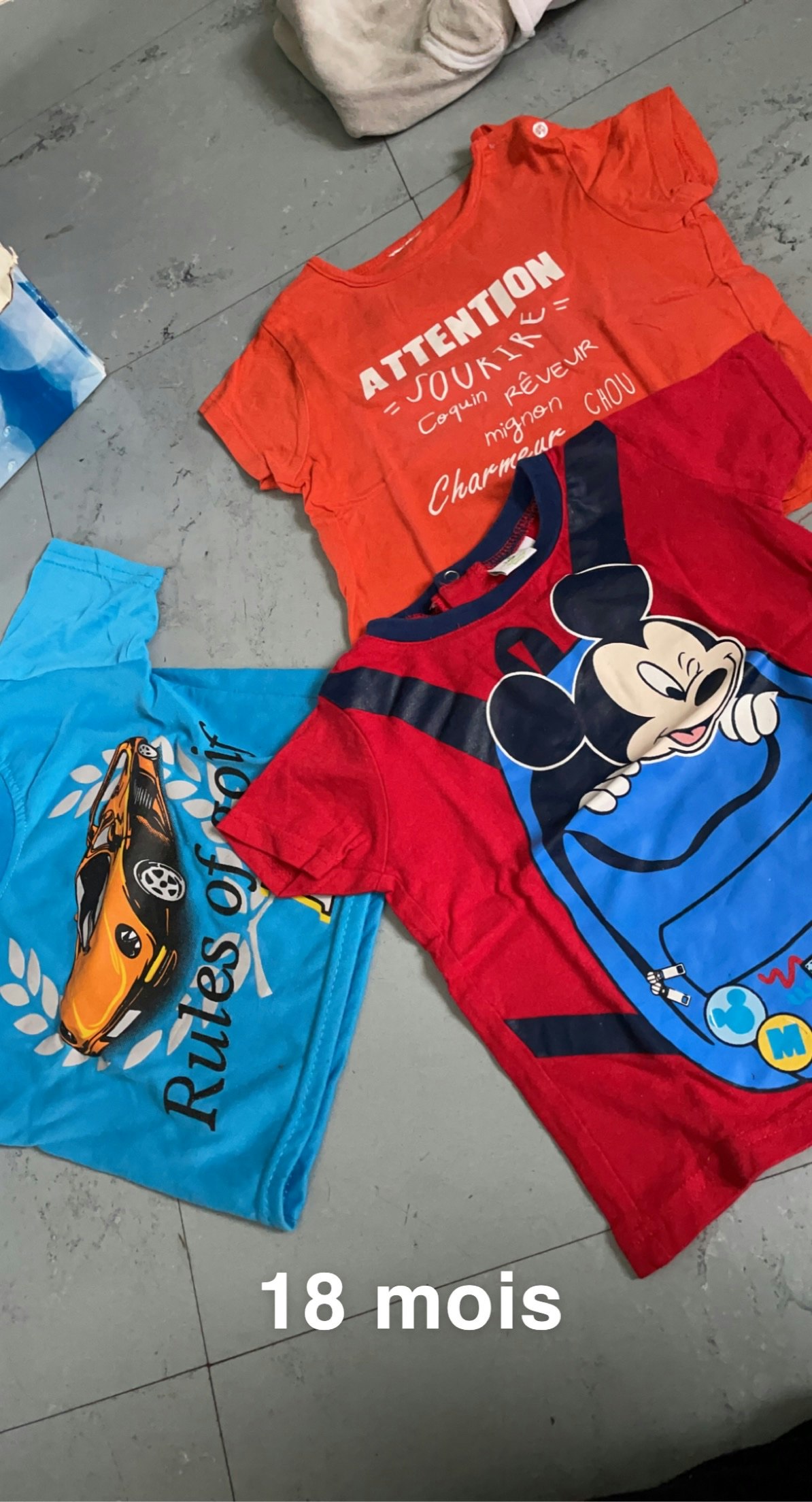 T-shirt bébé garçon