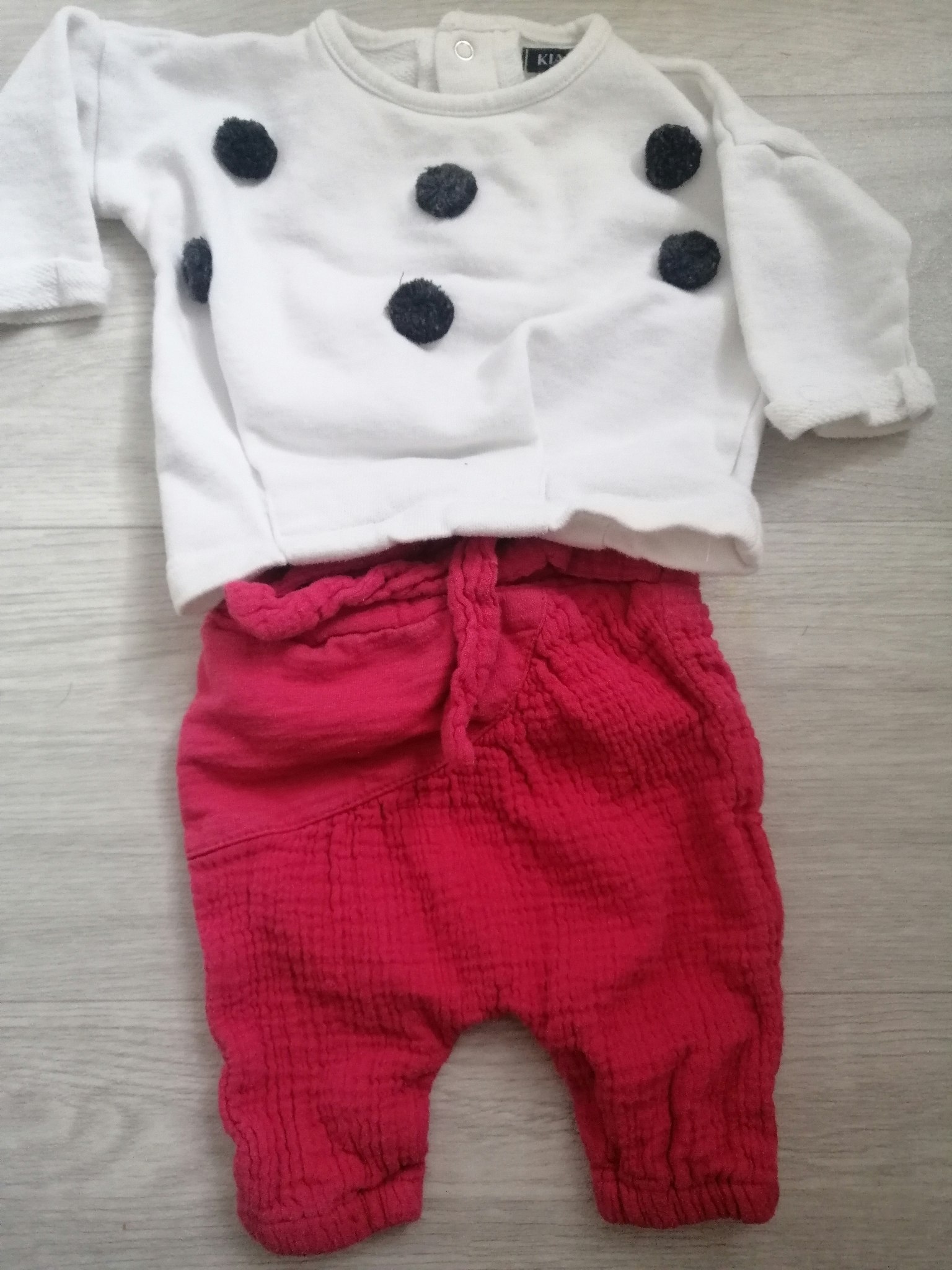 Ensemble Kiabi 1 mois