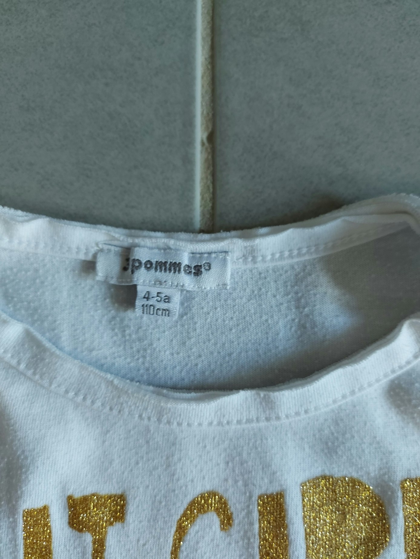 Tee-shirt ML 3 pommes 4/5 ans - photo numéro 3