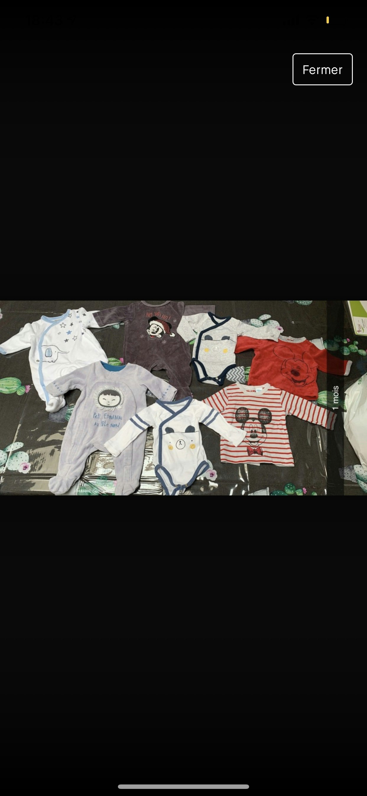 Lot vêtement garçon