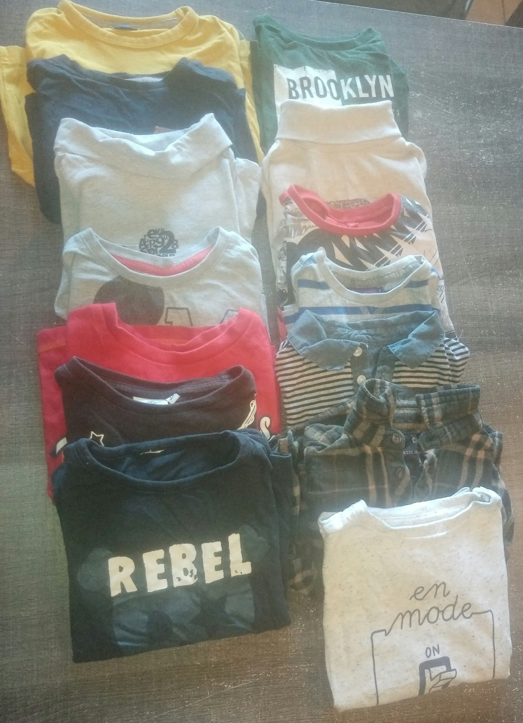 Sou pulls garçon 3 ans