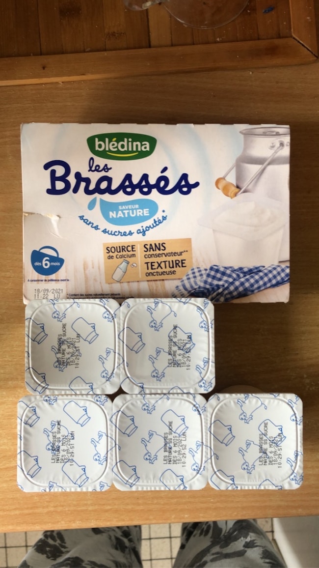 5 Yaourts Pour Bebe Les Brasses Bledina Beebs Achat Vente Bebe Enfant