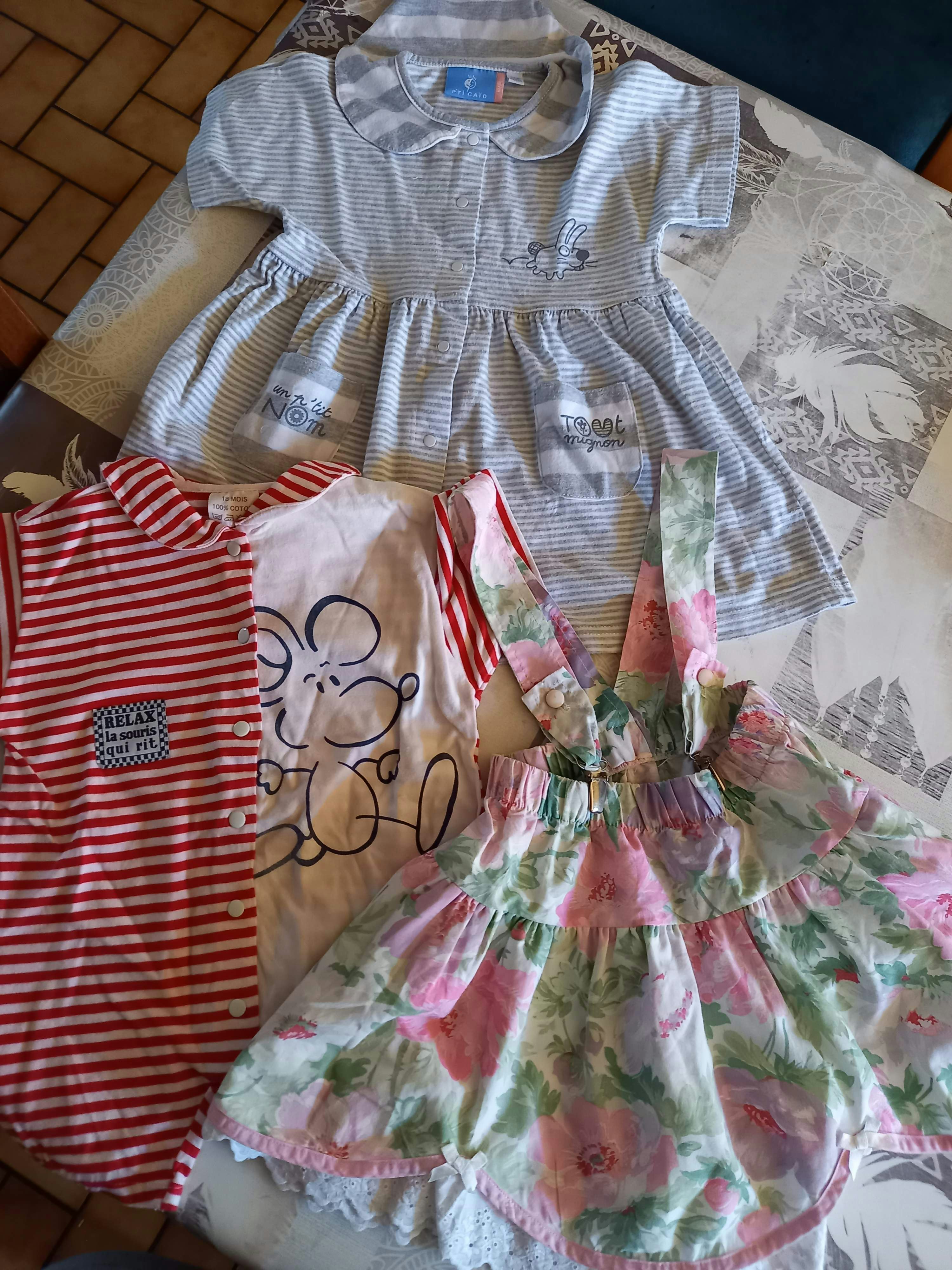 Lot 3 articles filles