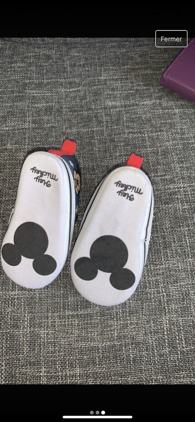 Chaussure Mickey Bebe Beebs Achat Vente Bebe Enfant