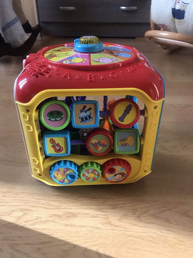 Gros Cube D Activites Vtech Beebs Achat Vente Bebe Enfant