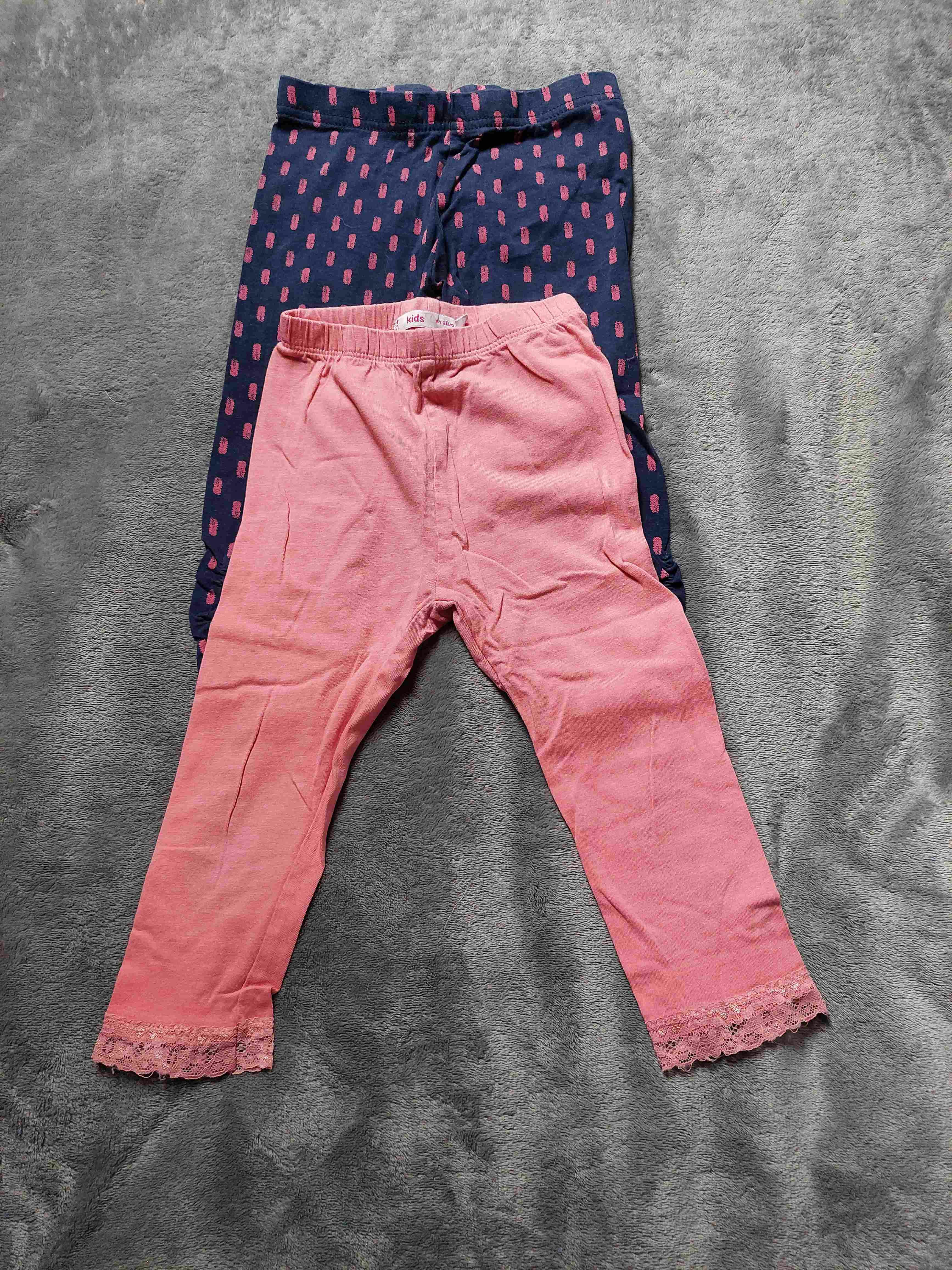 Lot de 2 leggings fille 5 ans