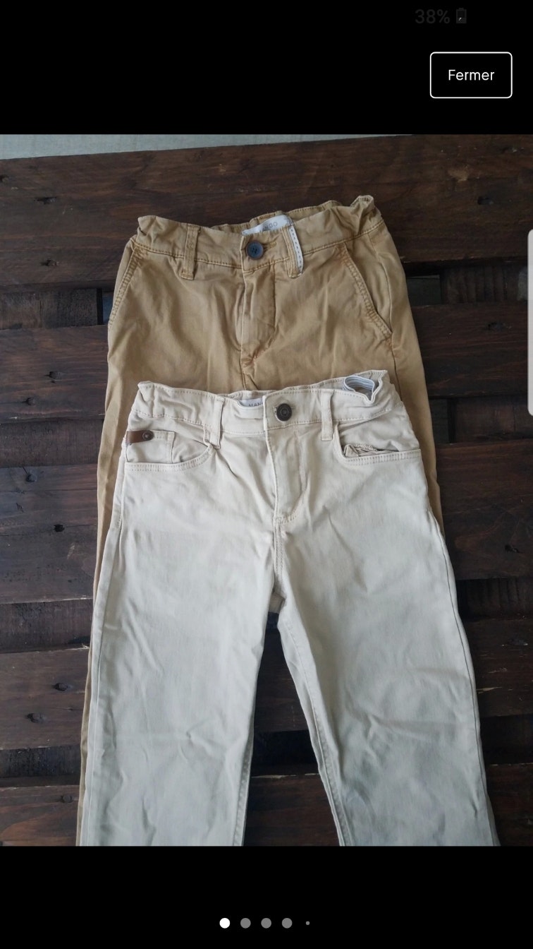 Lot pantalon mango