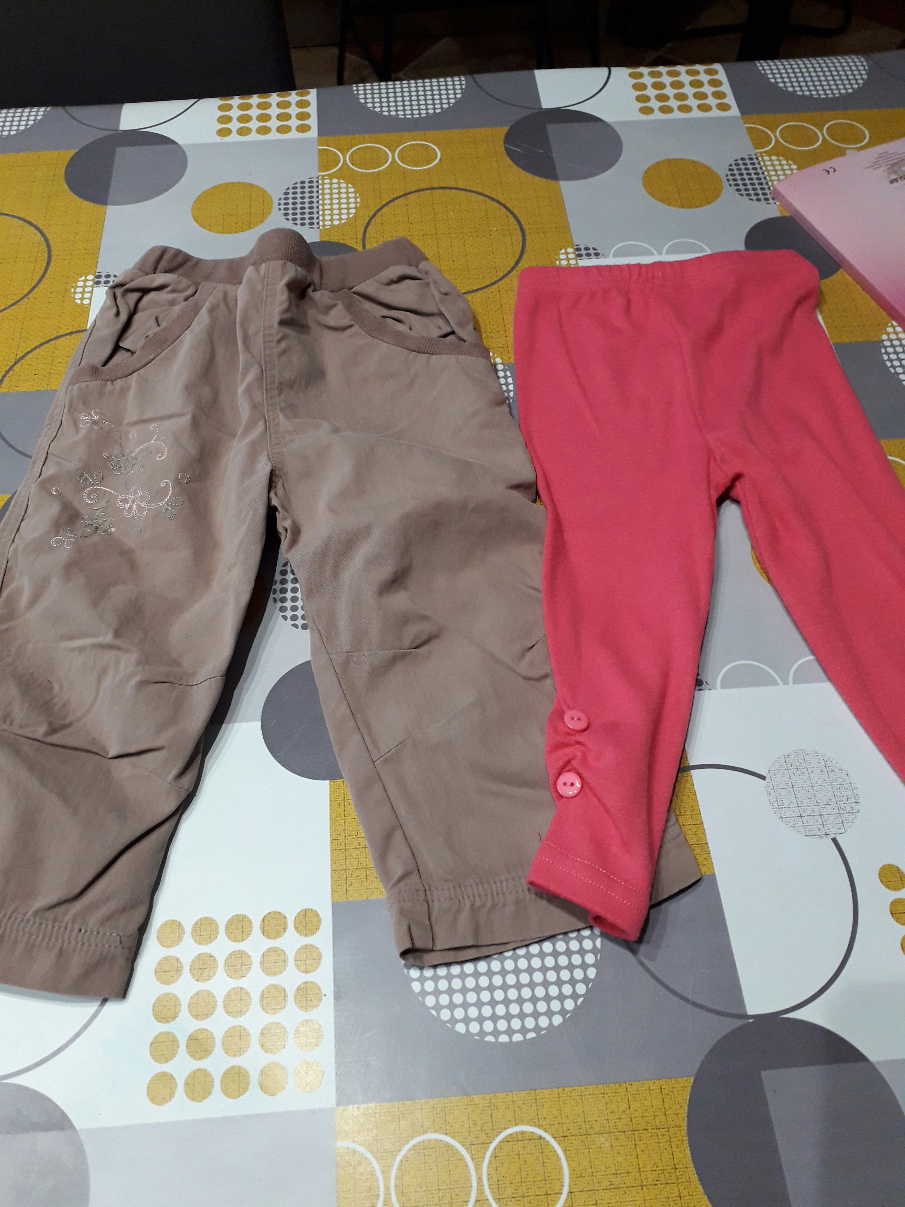 Lot pantalon fille 18 mois - photo numéro 3