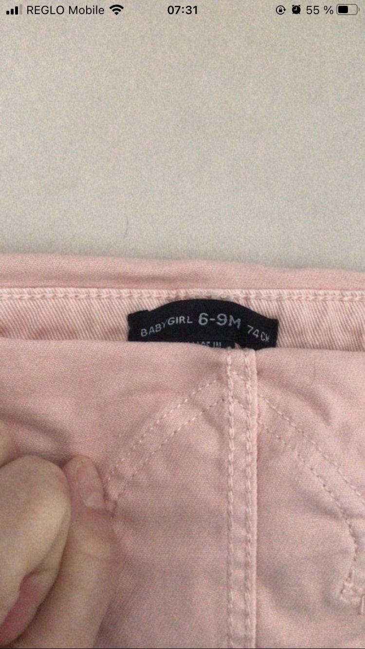 Salopette short rose fille - photo numéro 3