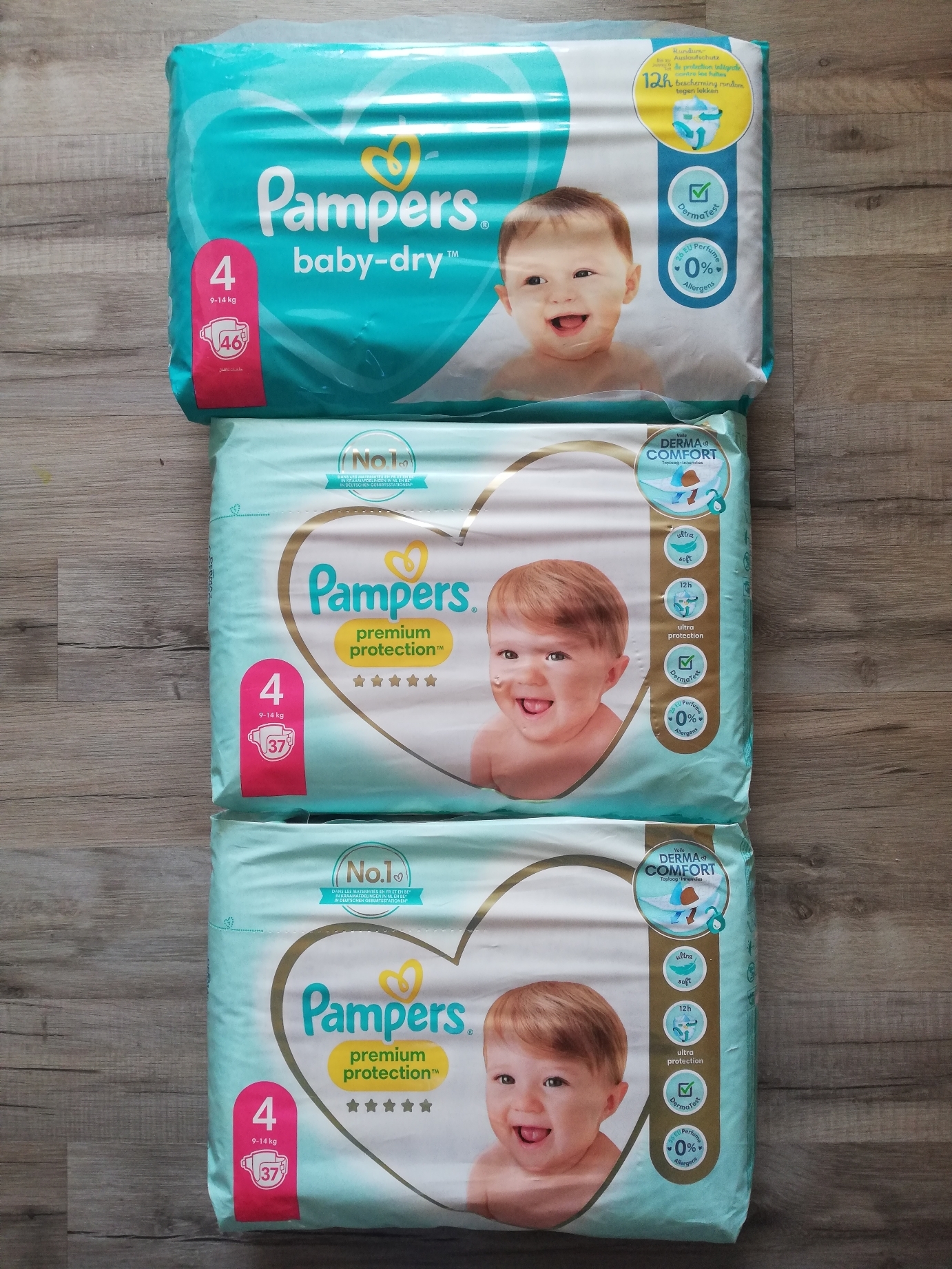 Couches pampers T4