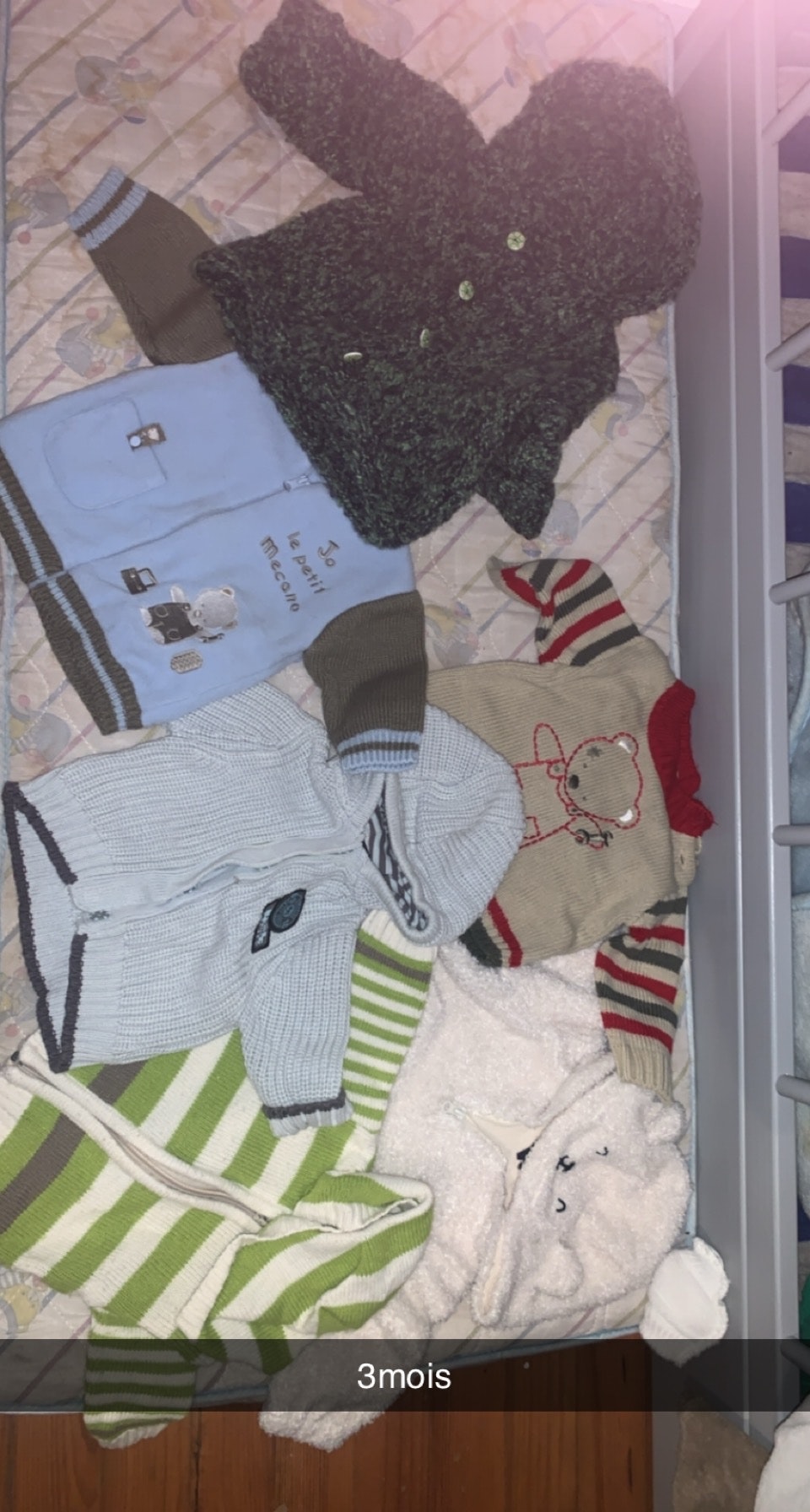 Pull / gilet garçon 3 mois - photo numéro 2