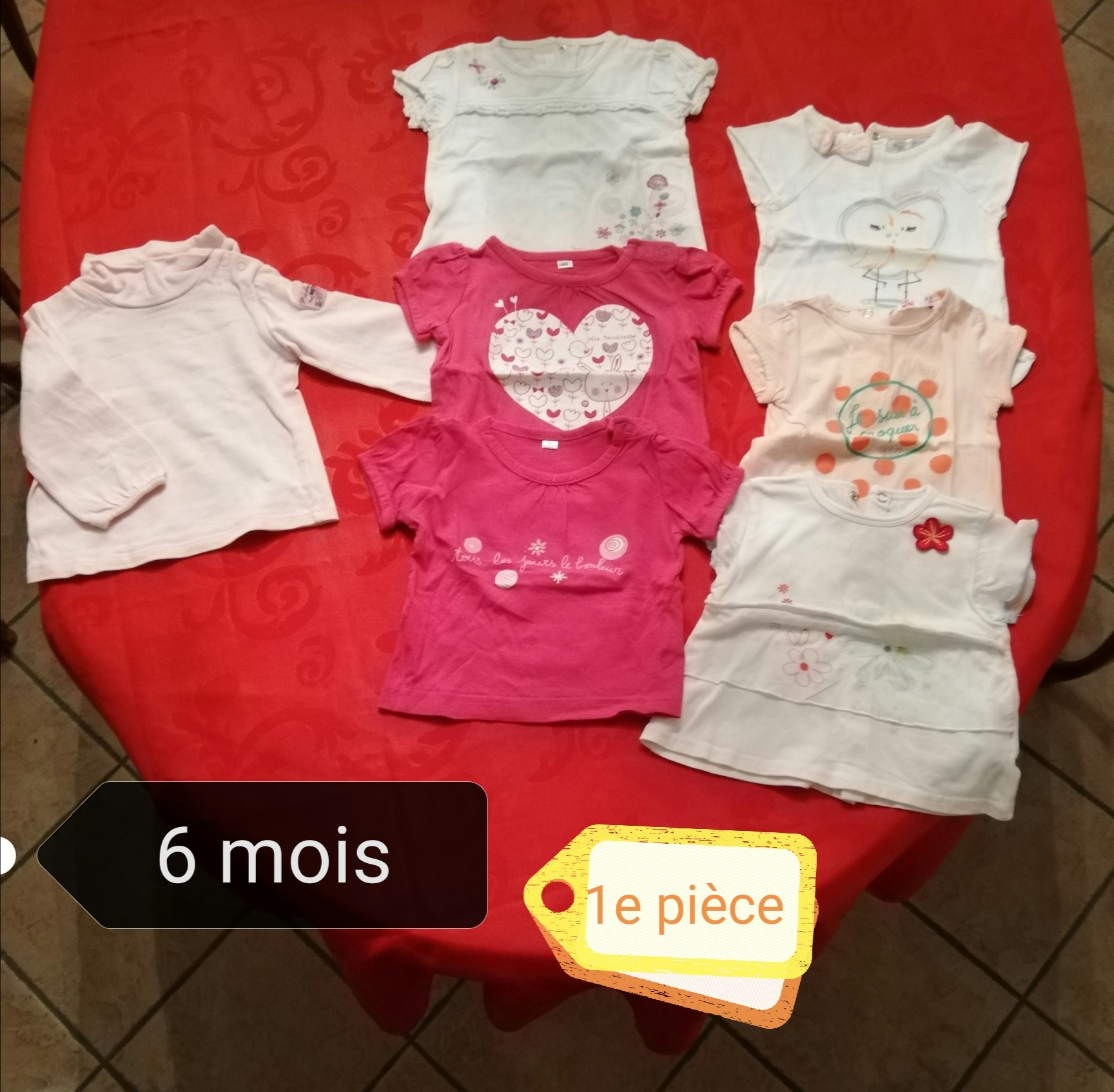 Vêtements filles 6 mois - photo numéro 2