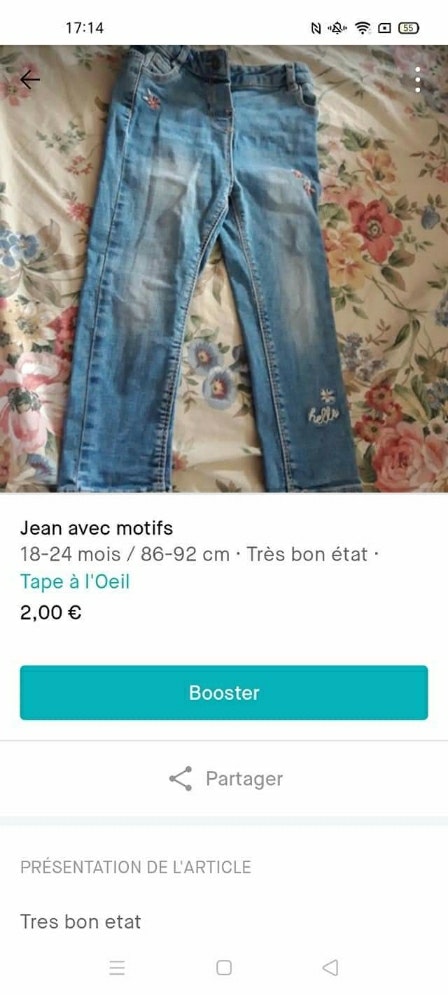 Lot 4 jeans
