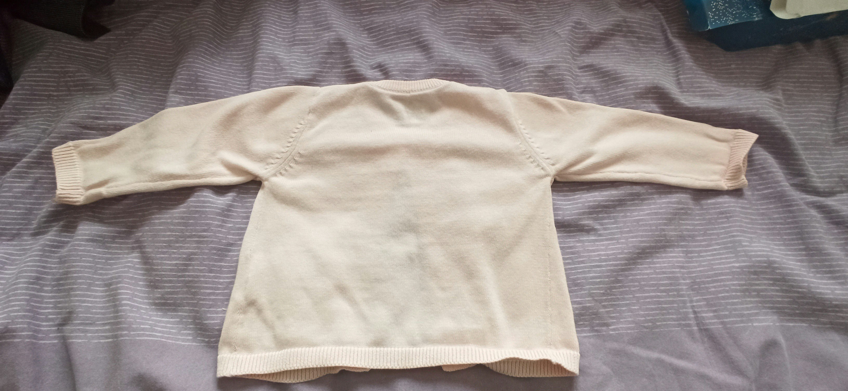 Gilet rose grain de blé t6 mois - photo numéro 4