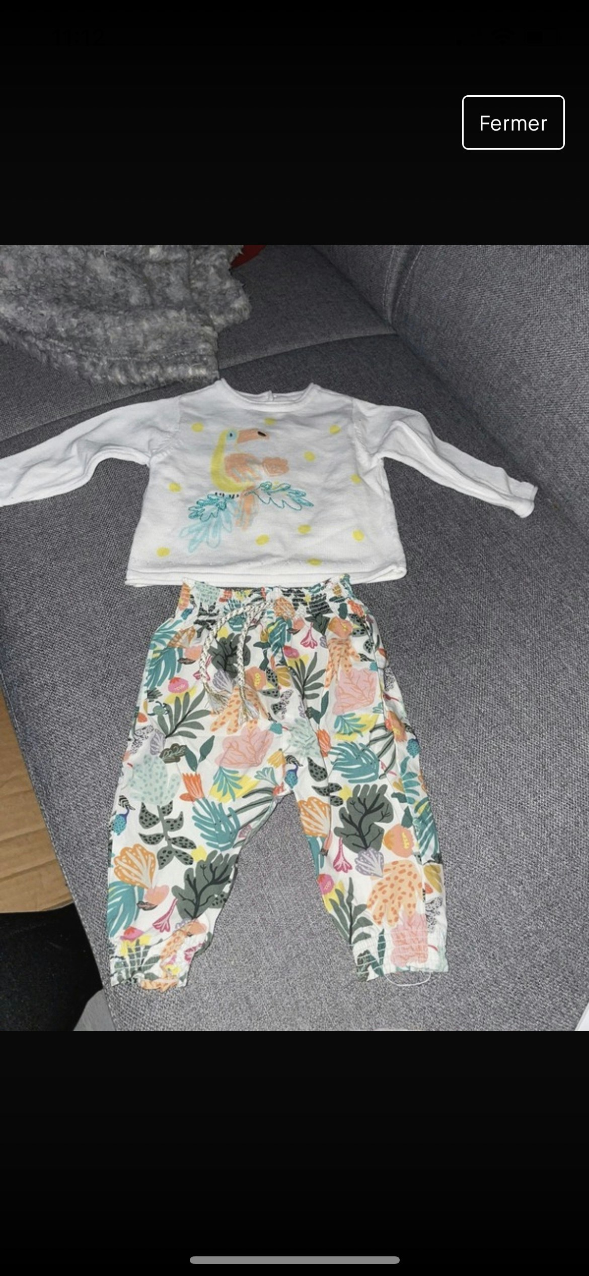 Ensemble bébé fille