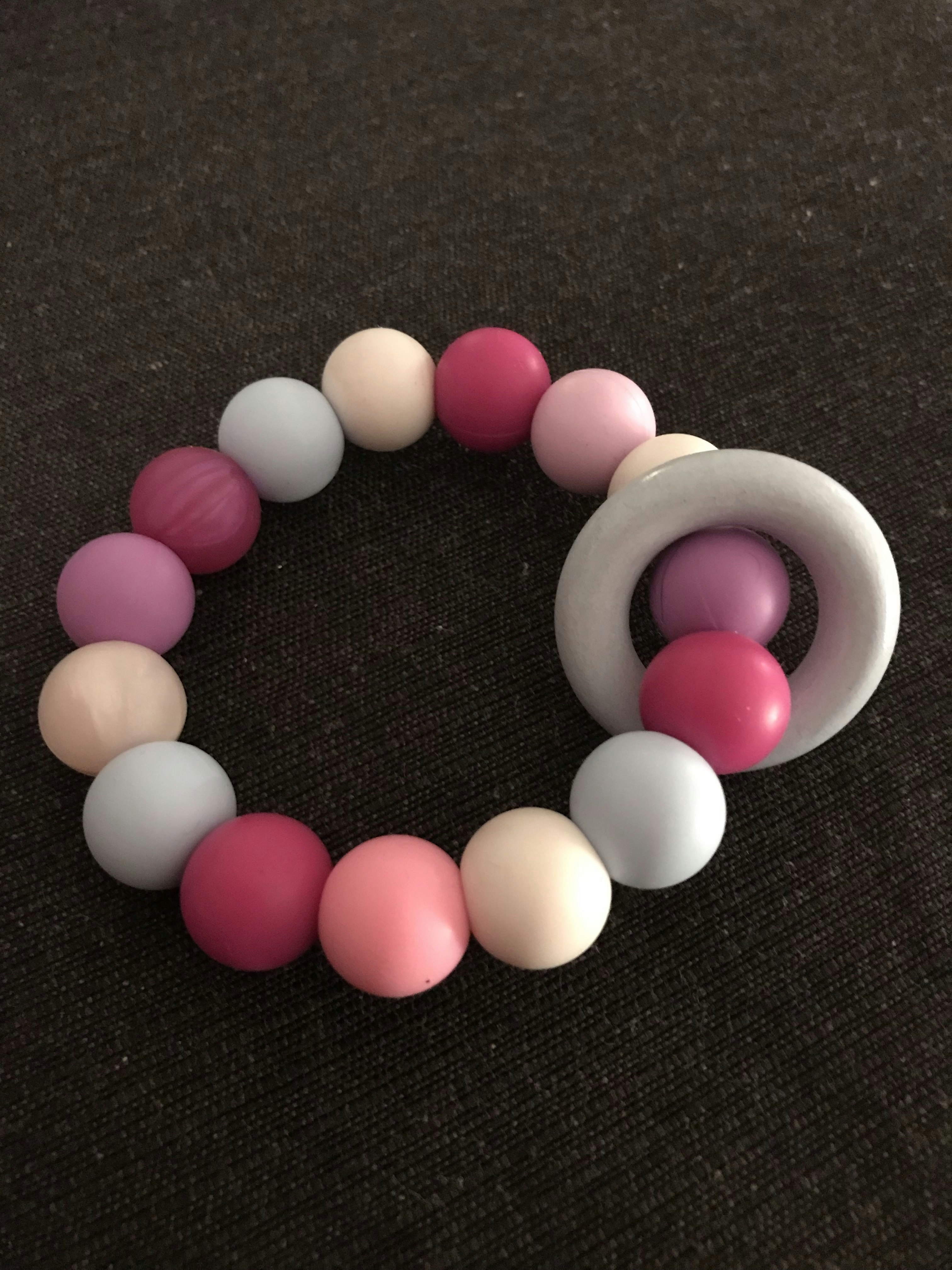 Hochet silicone